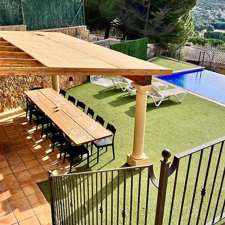 Casa Mas Ambros Con Piscina Desbordante Villa Calonge  Eksteriør billede