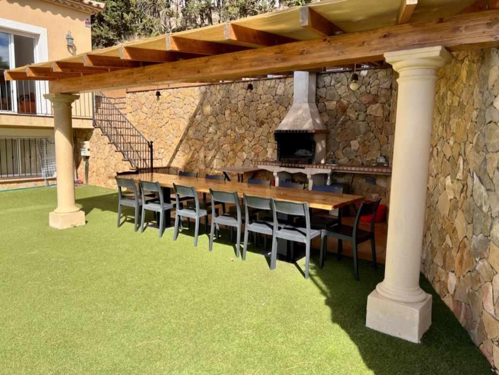 Casa Mas Ambros Con Piscina Desbordante Villa Calonge  Eksteriør billede