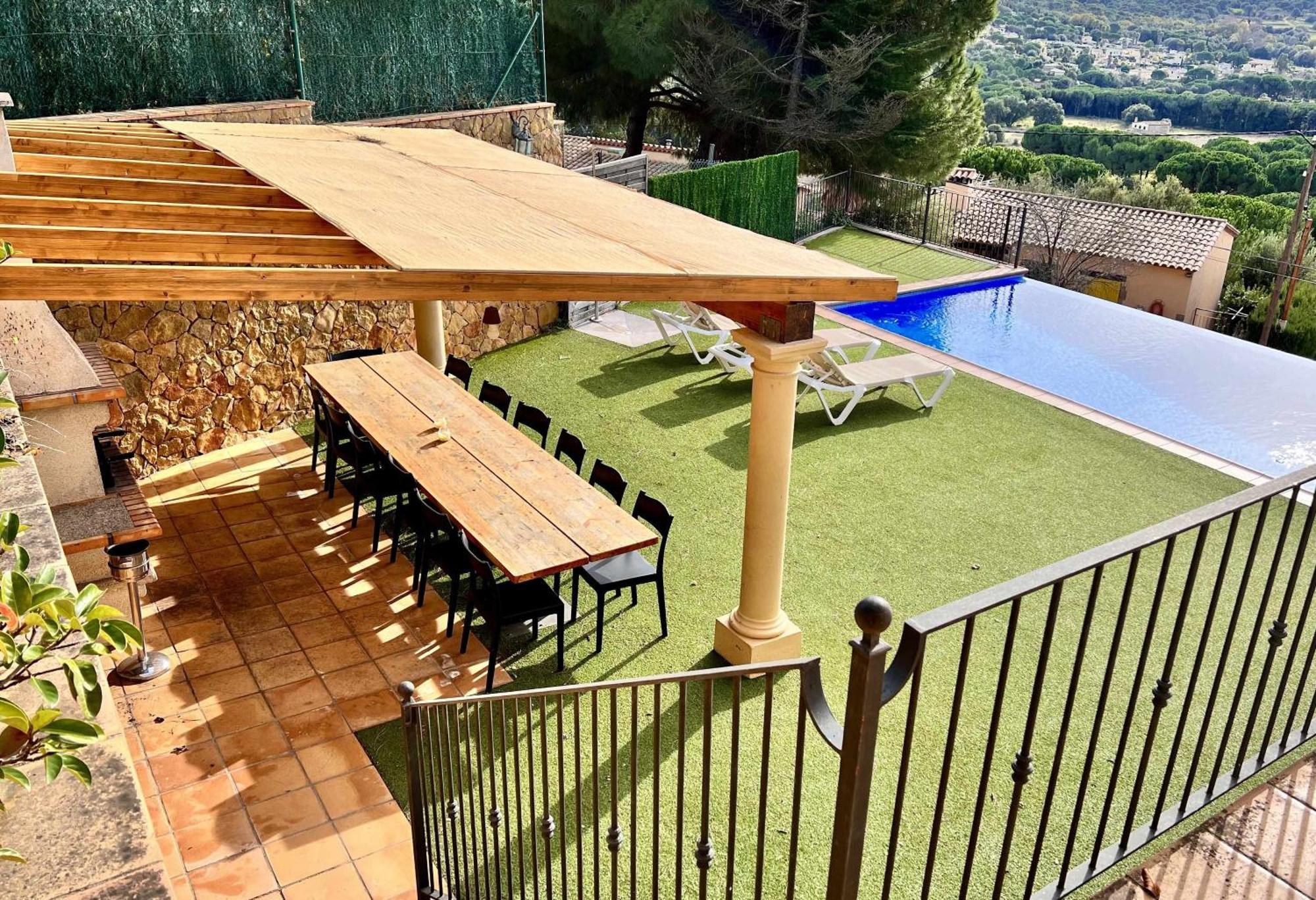 Casa Mas Ambros Con Piscina Desbordante Villa Calonge  Eksteriør billede