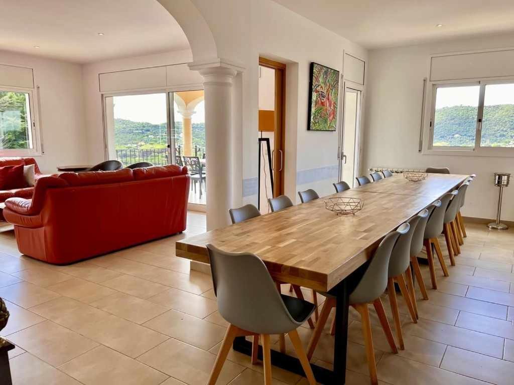Casa Mas Ambros Con Piscina Desbordante Villa Calonge  Eksteriør billede