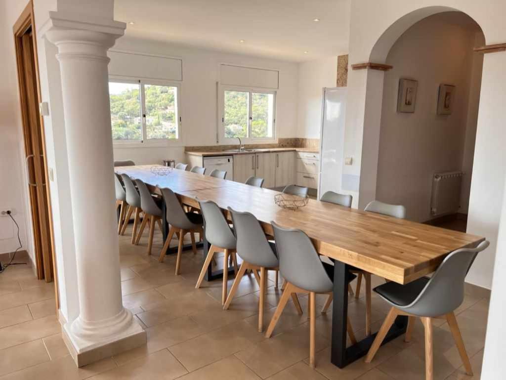 Casa Mas Ambros Con Piscina Desbordante Villa Calonge  Eksteriør billede
