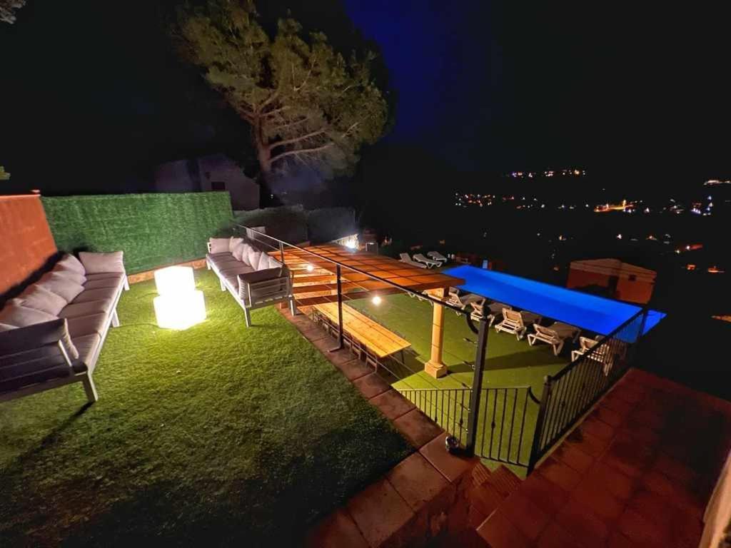 Casa Mas Ambros Con Piscina Desbordante Villa Calonge  Eksteriør billede